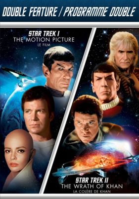 Image of Star Trek I: The Motion Picture/Star Trek II: The Wrath of Khan DVD boxart