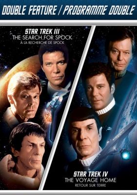 Image of Star Trek III: The Search for Spock/Star Trek IV: The Voyage Home DVD boxart