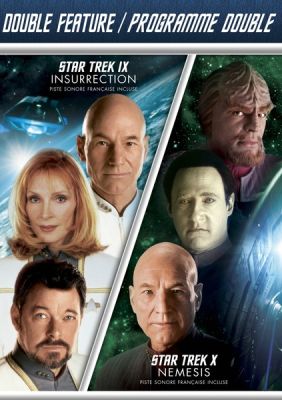 Image of Star Trek IX: Insurrection/Star Trek X: Nemesis DVD boxart