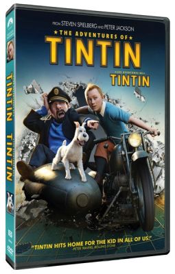 Image of Adventures of Tintin  DVD boxart