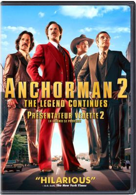 Image of Anchorman 2: The Legend Continues  DVD boxart