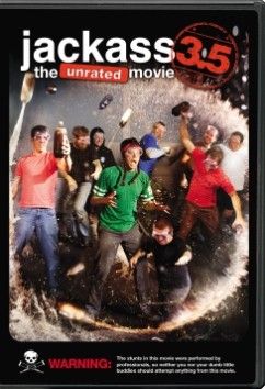 Image of Jackass 3.5: The Unrated Movie  DVD boxart
