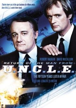 Image of Return Of The Man From U.N.C.L.E.  DVD boxart