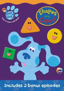 Image of Blue's Clues: Shapes and Colors  DVD boxart