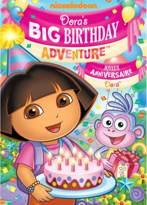 Image of Dora the Explorer: Dora's Big Birthday Adventure  DVD boxart