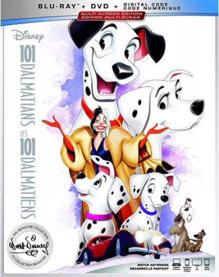 Image of 101 Dalmatians Blu-ray boxart