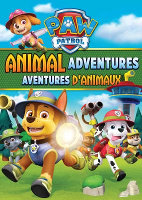 Image of PAW Patrol: Animal Adventures DVD boxart