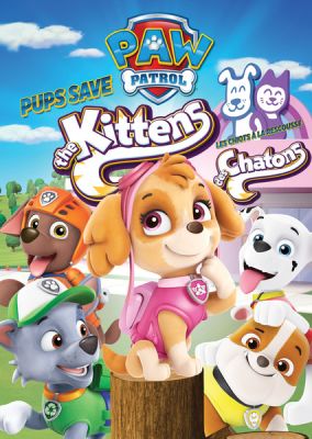 Image of PAW Patrol: Pups Save the Kittens DVD boxart