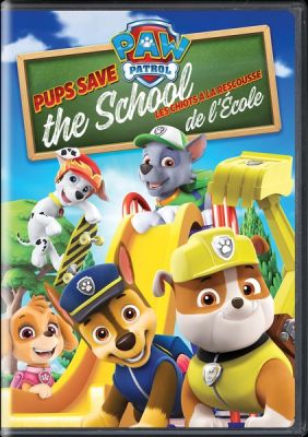 Image of PAW Patrol: Pups Save the School DVD boxart