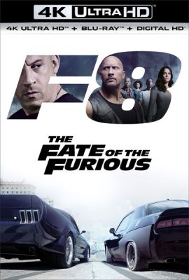 Image of Fate of the Furious 4K boxart