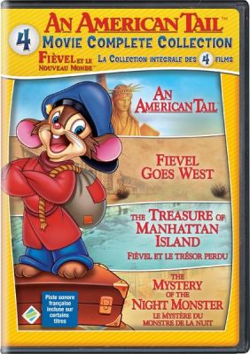 Image of An American Tail: 4 Movie Complete Collection DVD boxart