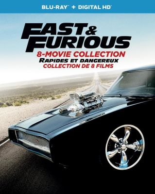 Image of Fast & Furious 8-Movie Collection BLU-RAY boxart