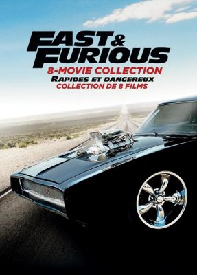 Image of Fast & Furious 8-Movie Collection DVD boxart