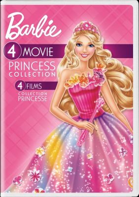 Image of Barbie: 4-Movie Princess Collection DVD boxart