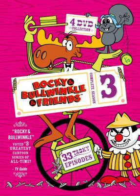 Image of Rocky & Bullwinkle & Friends: Complete Season 3 DVD boxart