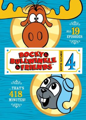 Image of Rocky & Bullwinkle & Friends: Complete Season 4 DVD boxart
