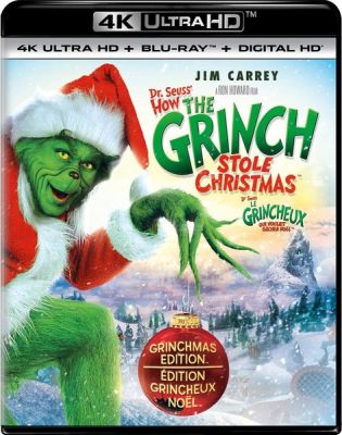 Image of Dr. Seuss' How The Grinch Stole Christmas 4K boxart