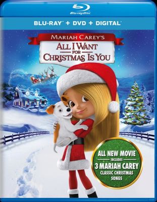 Image of Mariah Carey's All I Want for Christmas Is You BLU-RAY boxart