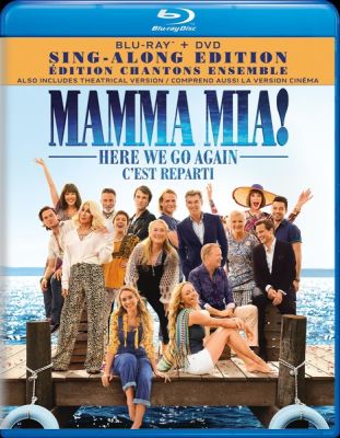 Image of Mamma Mia! Here We Go Again BLU-RAY boxart