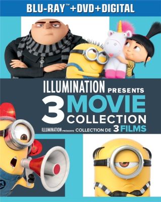 Image of Illumination Presents: Despicable Me/Despicable Me 2/Despicable Me 4 BLU-RAY boxart