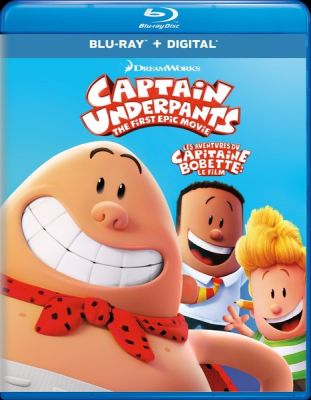 Image of Captain Underpants: The First Epic Movie BLU-RAY boxart