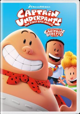 Image of Captain Underpants: The First Epic Movie DVD boxart