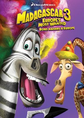 Image of Madagascar 3: Europe's Most Wanted DVD boxart