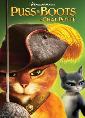 Image of Puss in Boots DVD boxart