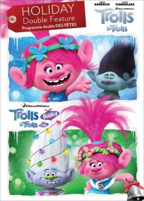 Image of Trolls/Trolls Holiday DVD boxart