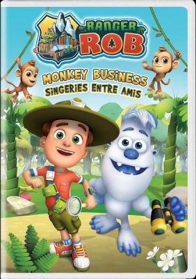 Image of Ranger Rob: Monkey Business DVD boxart