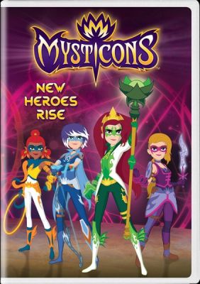Image of Mysticons: Volume 1 - New Heroes Rise DVD boxart