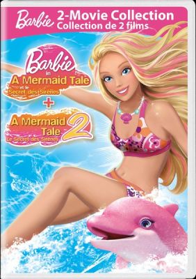 Image of Barbie: Barbie in A Mermaid Tale/Barbie in A Mermaid Tale 2 DVD boxart
