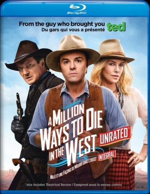Image of Million Ways to Die in the West, A BLU-RAY boxart