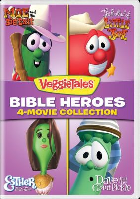 Image of VeggieTales: Bible Heroes - 4-Movie Collection  DVD boxart