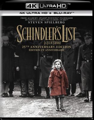 Image of Schindler's List 4K boxart