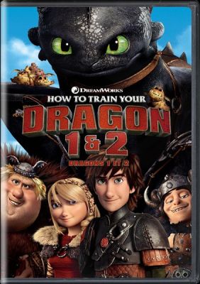 Image of How to Train Your Dragon 1 & 2 DVD boxart