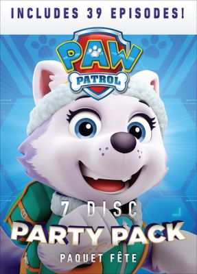 Image of PAW Patrol: 7-Disc Party Pack DVD boxart