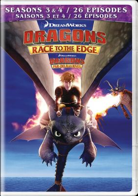 Image of Dragons: Race to the Edge - Seasons 3 & 4 DVD boxart