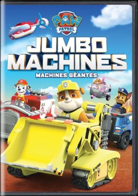 Image of PAW Patrol: Jumbo Machines DVD boxart