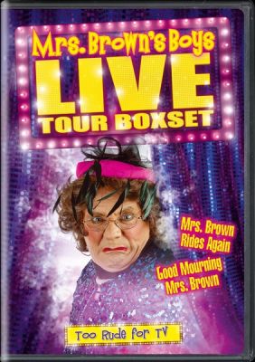 Image of Mrs. Brown's Boys Live: Tour Boxset Too Rude for TV DVD boxart