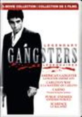 Image of Legendary Gangsters 5-Movie Collection DVD boxart