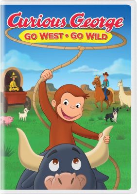 Image of Curious George: Go West, Go Wild DVD boxart