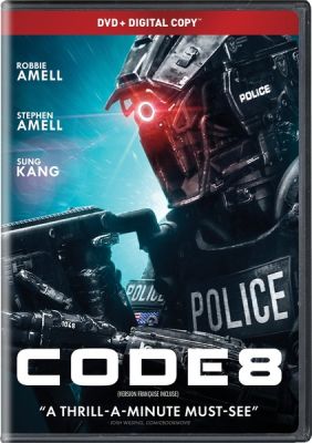 Image of Code 8 DVD boxart