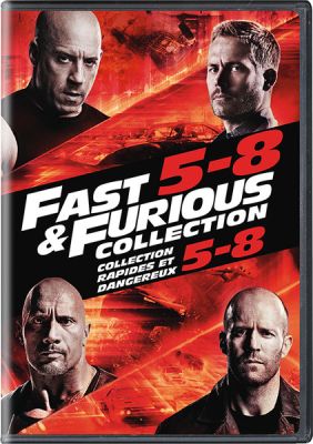 Image of Fast & Furious Collection 5-8 DVD boxart