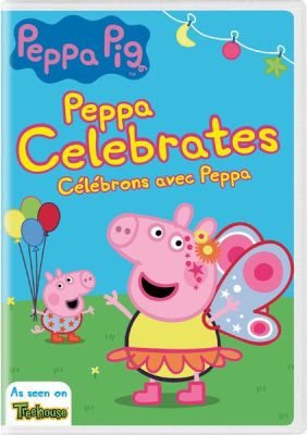 Image of Peppa Pig: Peppa Celebrates DVD boxart