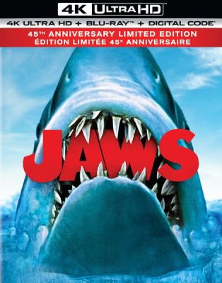 Image of Jaws (45th Anniversary) Limited Edition 4K boxart