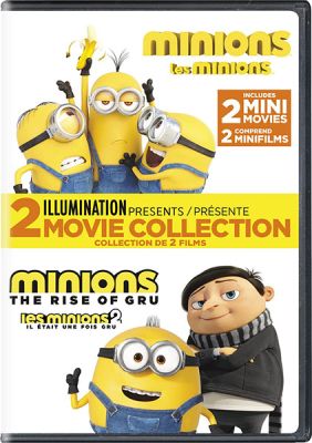 Image of Minions 2-Movie Collection DVD boxart