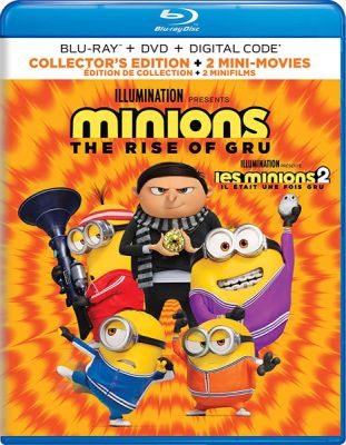 Image of Minions: The Rise of Gru Blu-Ray boxart