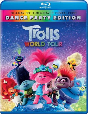 Image of Trolls World Tour 3D Blu-ray boxart