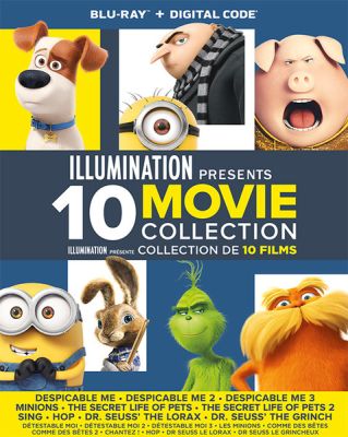 Image of Illumination Presents 10-Movie Collection BLU-RAY boxart